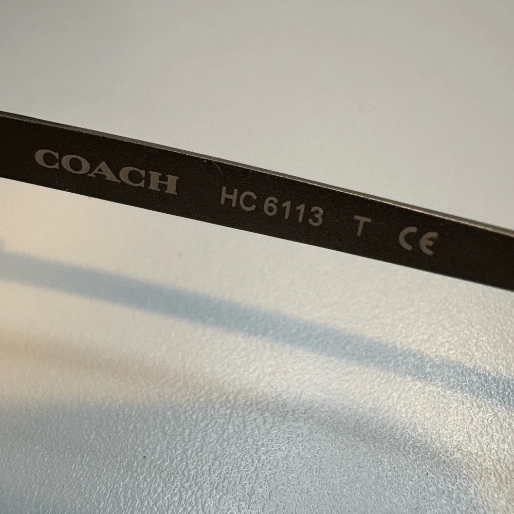 COACH HC‎ 6113 / 5501 (Black) 53•18•140 COACH GLASSES COACH EYEGLASSES FRAMES